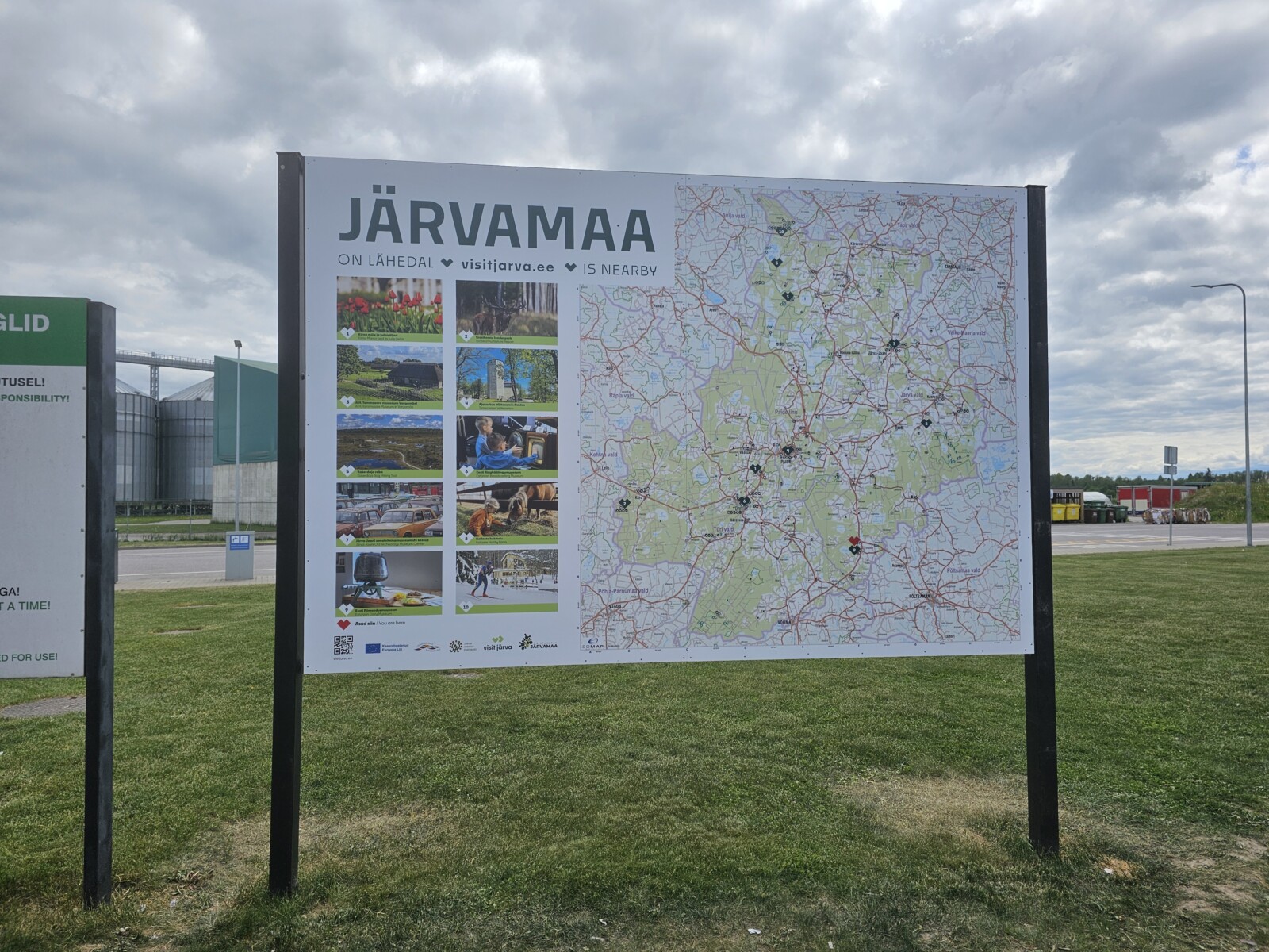 Järvamaa turismikaart